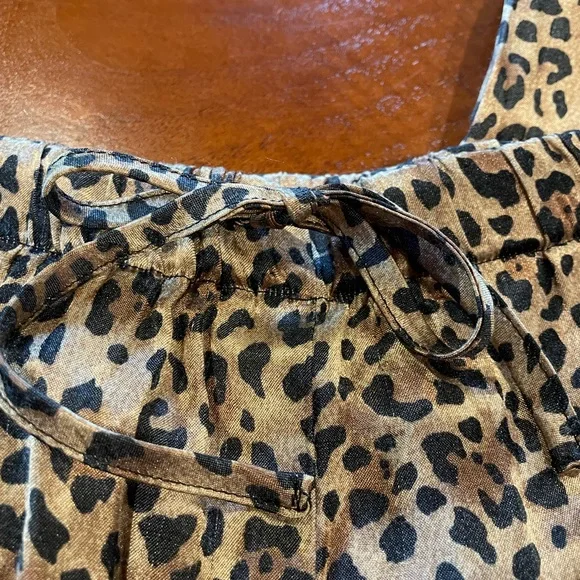 Ladies Silk animal print Pant Coldwater Creek, size m, UEC - Picture 4 of 8